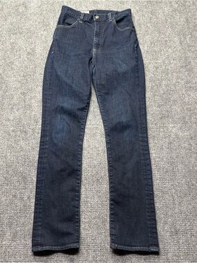Imogene + Willie Jeans Womens 28 Blue Elizabeth High Rise Slim Stretch USA Made